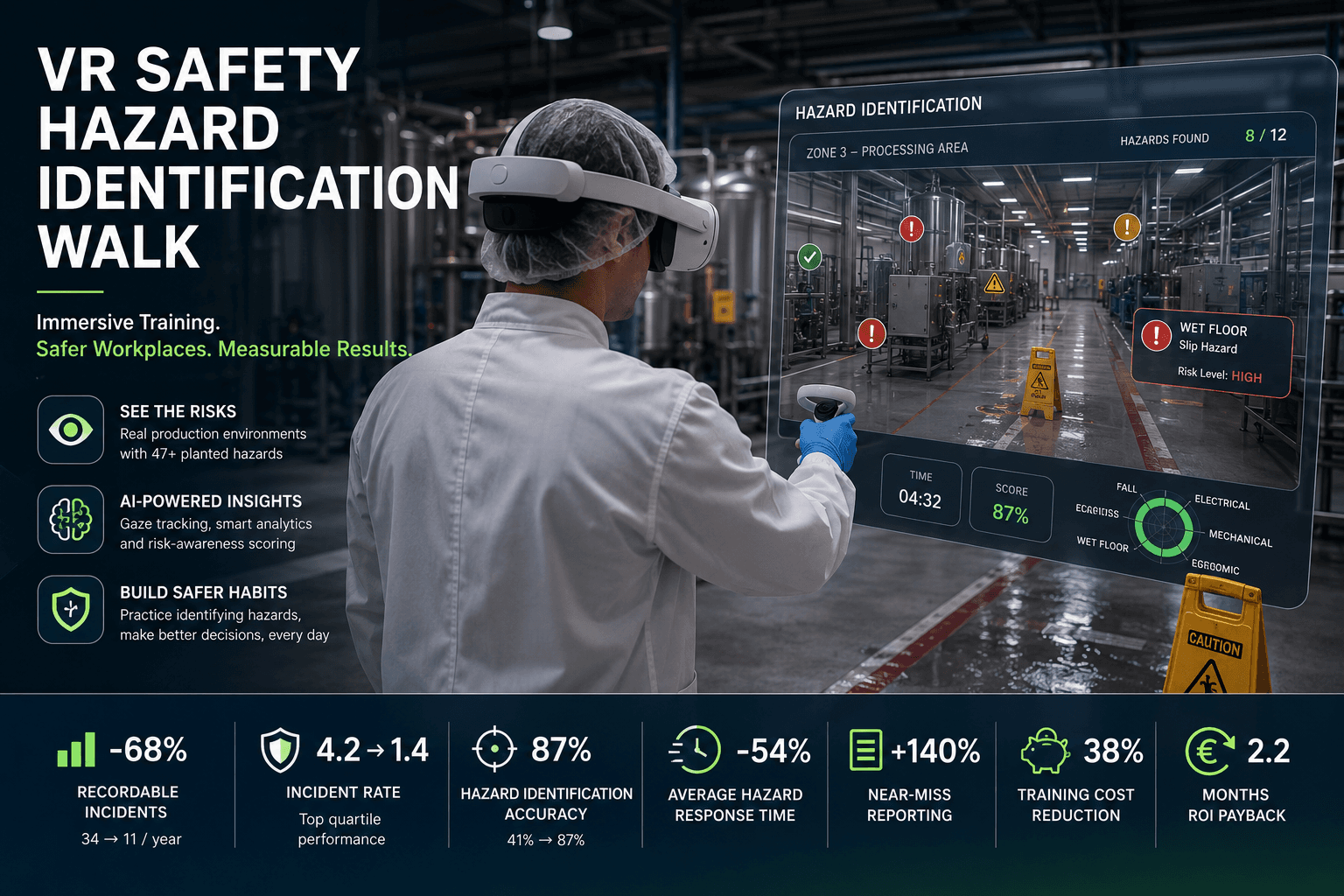 VR Safety Hazard Identification Walk